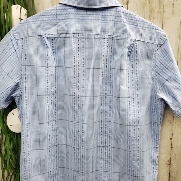 G.H. Bass and Co Button Down Shirt Blue Size Medium - Picture 5 of 7